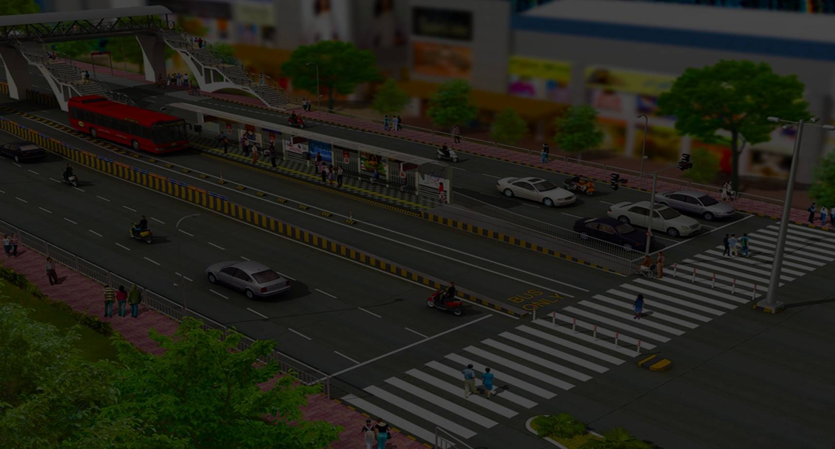 Smart & Seamless Urban Mobility: BRTS Corridor Design