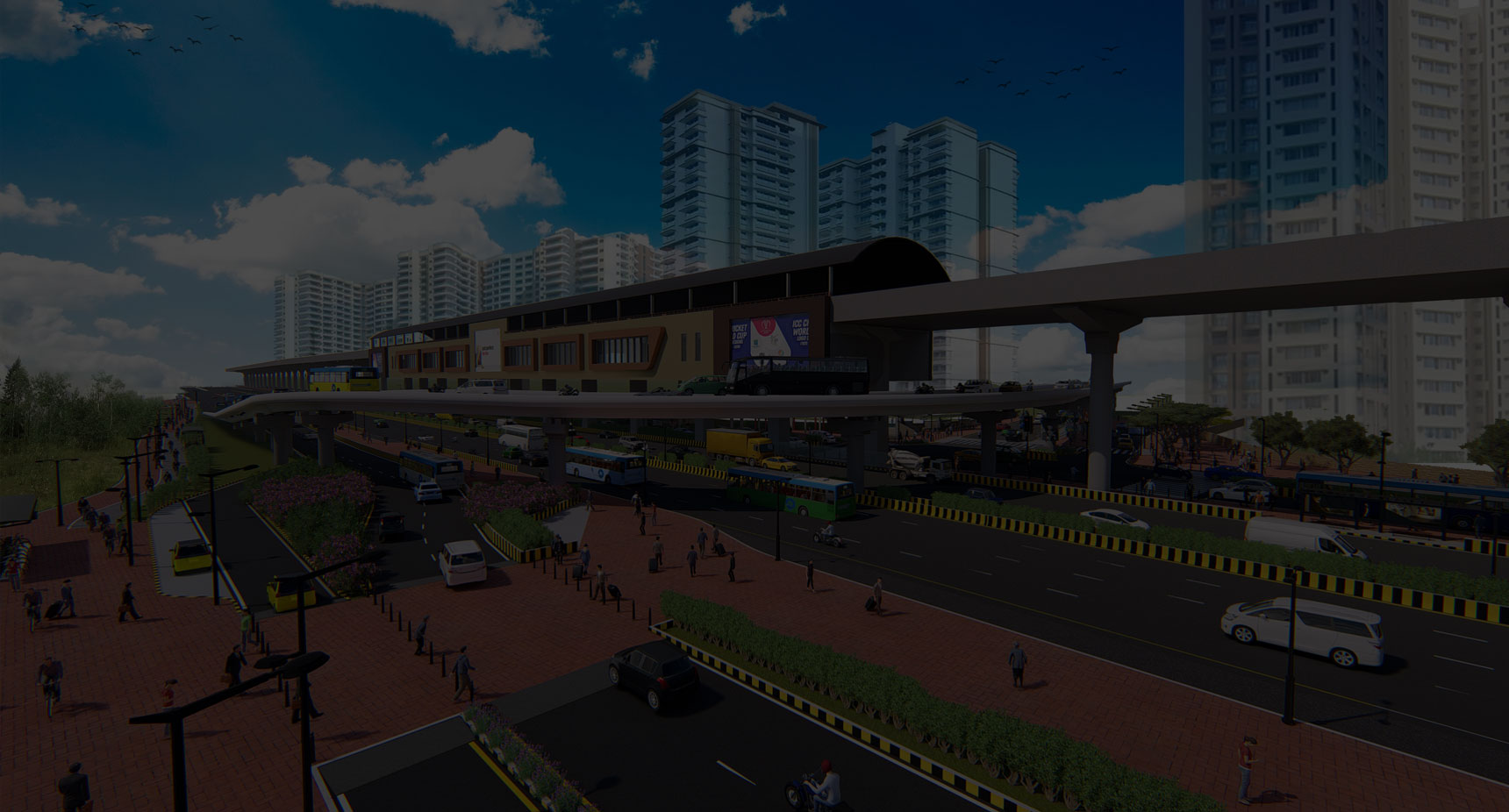 Mahanand Station – Seamless Elevated Metro Integration